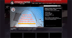 Desktop Screenshot of citizensunited.org